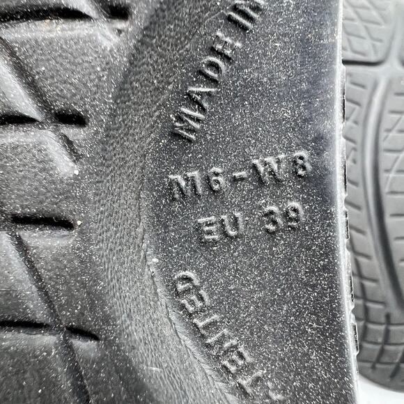 Oofos Sandals Womens 8 Ooahh Luxe Slide Recovery Black Shoe - Picture 7 of 7